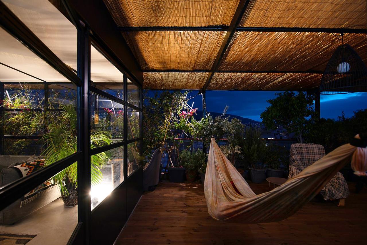 Unique Solar Penthouse With Jacuzzi And Sauna In Central Athen Exterior foto