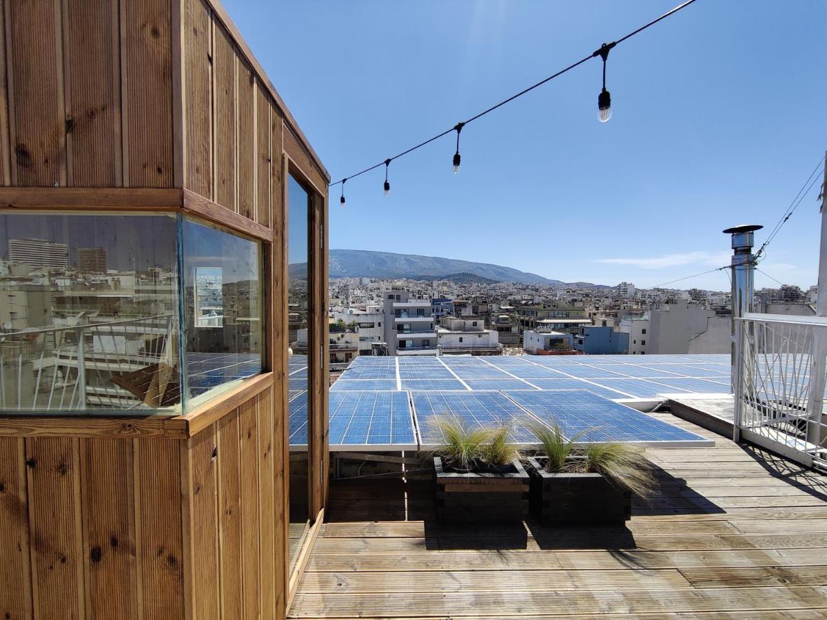 Unique Solar Penthouse With Jacuzzi And Sauna In Central Athen Exterior foto