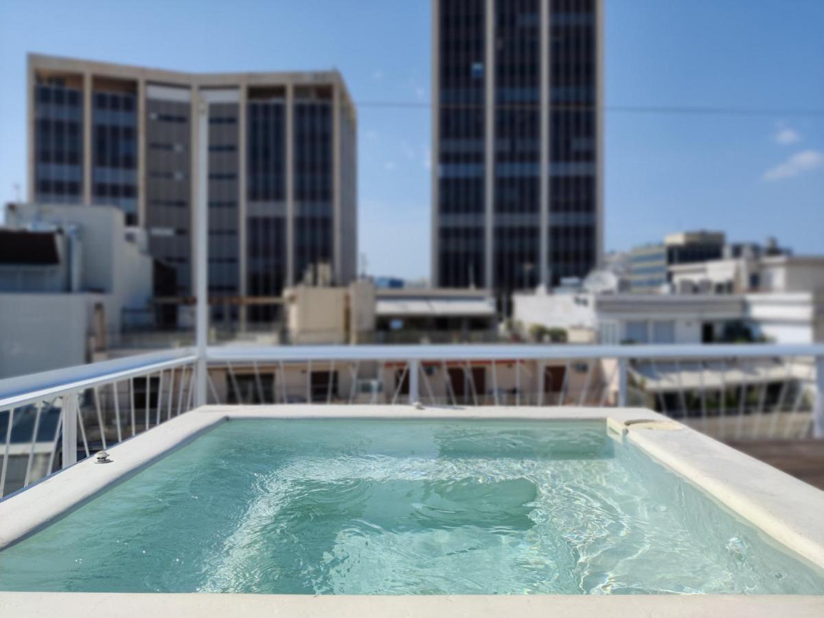 Unique Solar Penthouse With Jacuzzi And Sauna In Central Athen Exterior foto